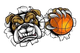 斗牛犬 Logo