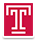 天普大学女篮 Logo