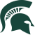 密歇根州立大学女篮 Logo