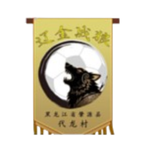 黑龙江肇源县代龙村辽金战狼队 Logo